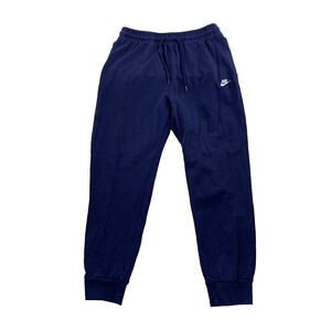 Nike Club Men's Knit Joggers Large Drawstring Adult 27" Inseam Sz L 49-7